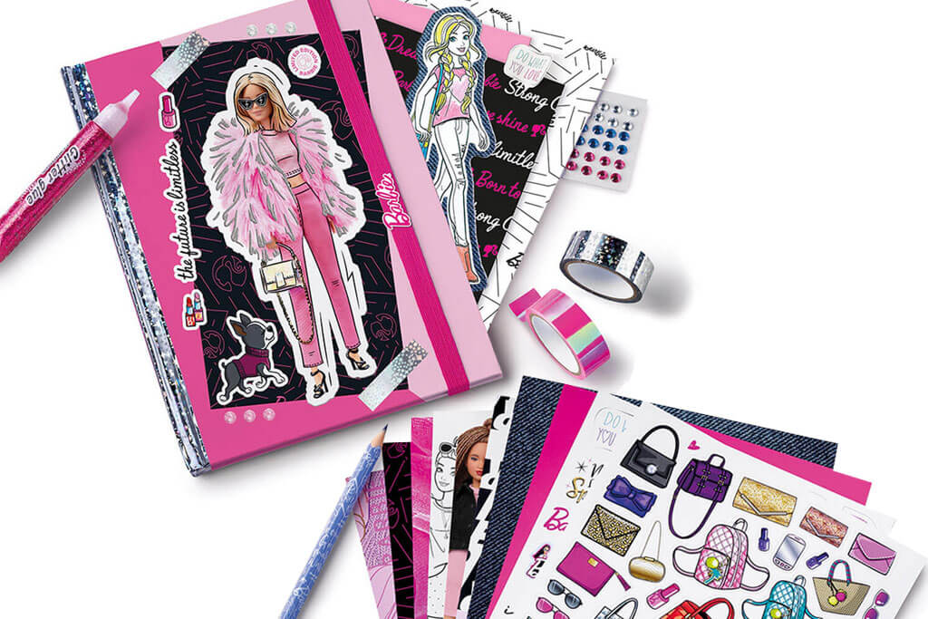 Zestaw do scrapbookingu Barbie