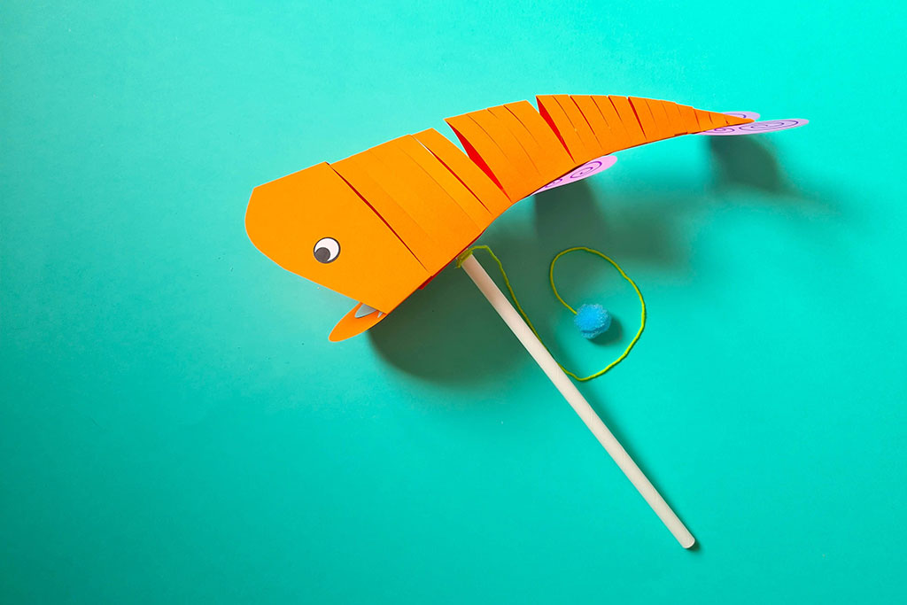 Gotowa rybka do gry zręcznościowej